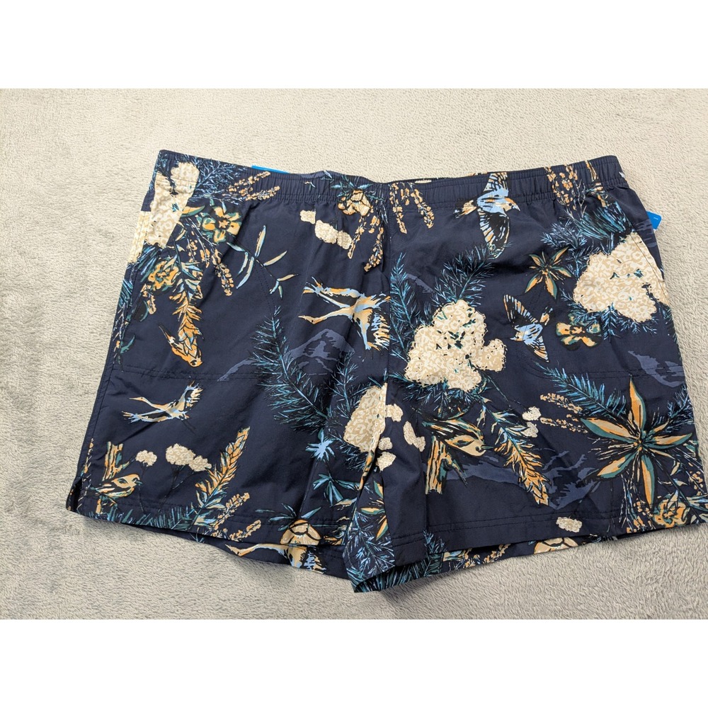 Columbia Womens XXL Sandy River Printed Short III Navy Floral Crane AL1381-464